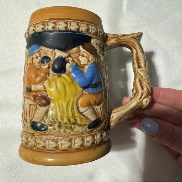 2 Ceramic Germain-Inspired Beer Steins Made in Japan - Picture 9 of 16
